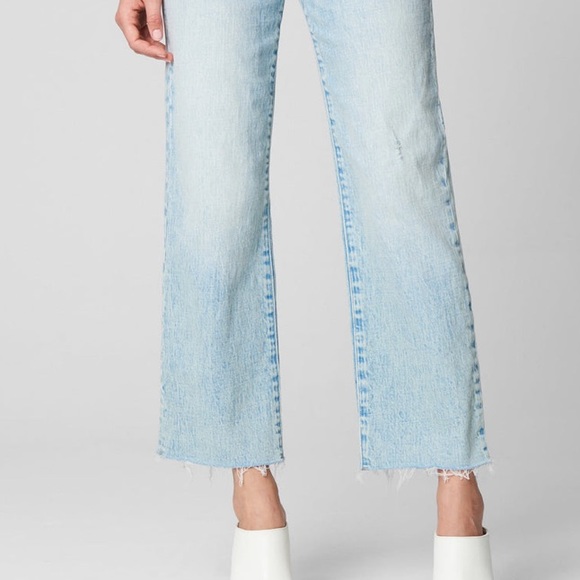 Blank NYC The Baxter Ribcage Straight Leg Raw Hem Jeans - Picture 4 of 12